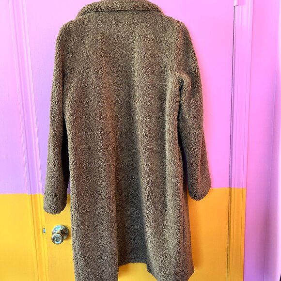 Rachel Zoe Teddy Coat - M - Picture 2 of 8